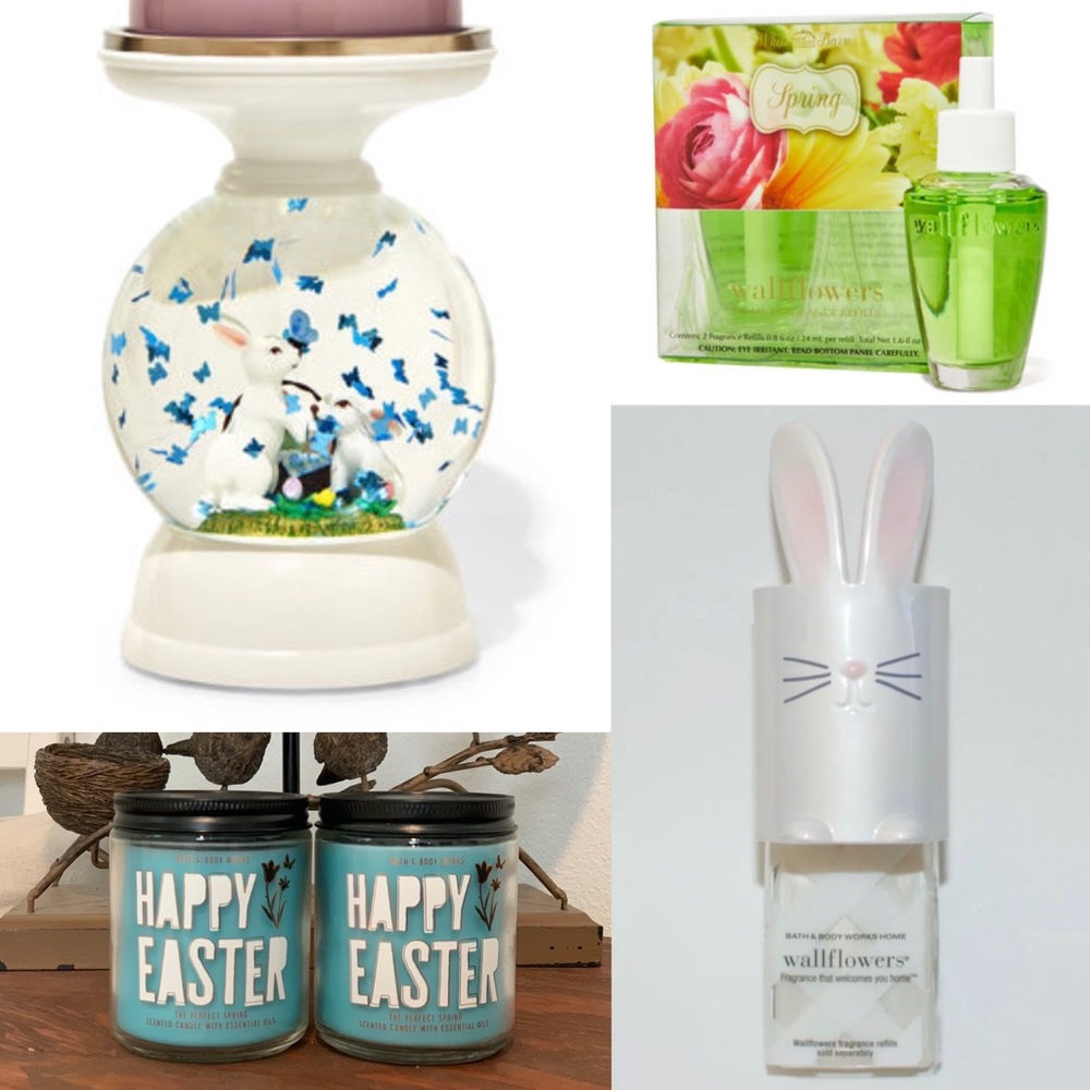 ⭐️SOLD⭐️Bath and Body Works Snow Globe Pedestal